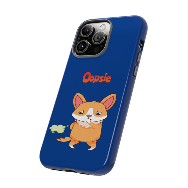 Dark Blue Tough Case for iPhone and Google Devices