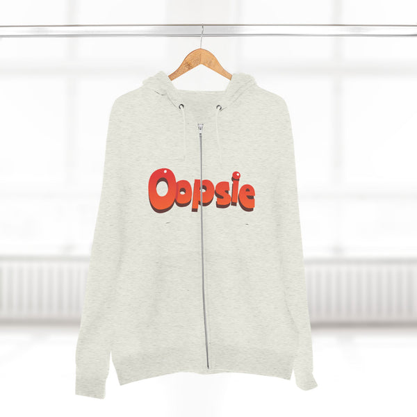 Oopsie Zip Hoodie