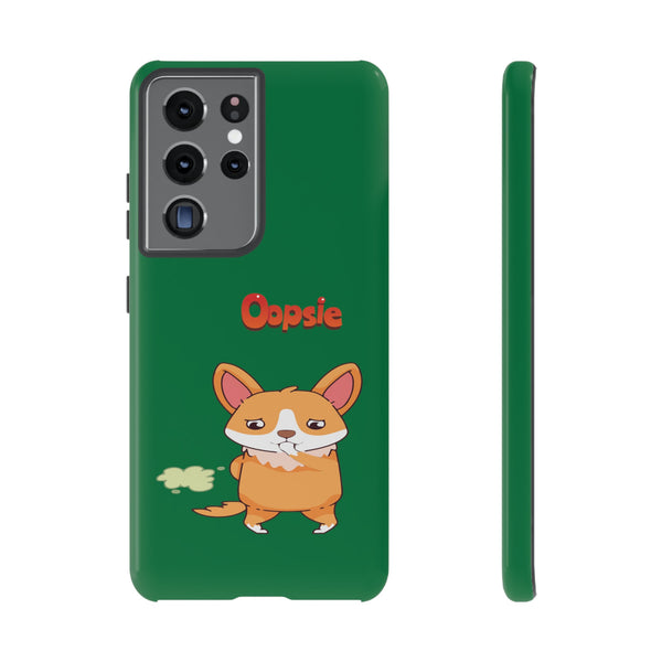 Dark Green Tough Case for Samsung Devices
