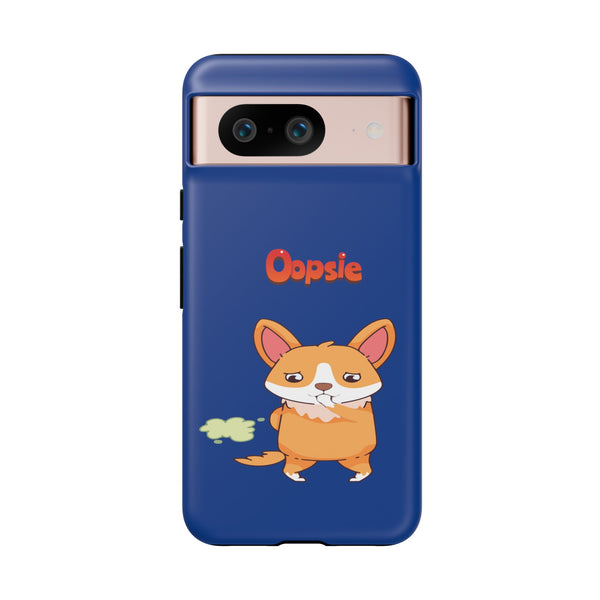 Dark Blue Tough Case for iPhone and Google Devices