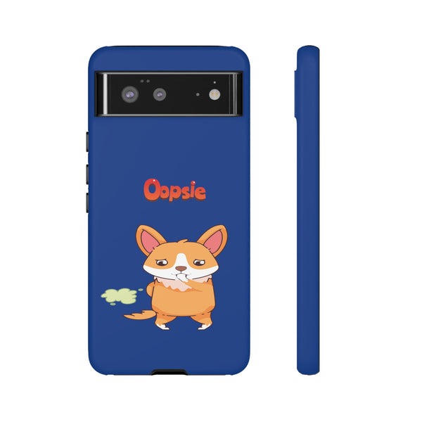Dark Blue Tough Case for iPhone and Google Devices