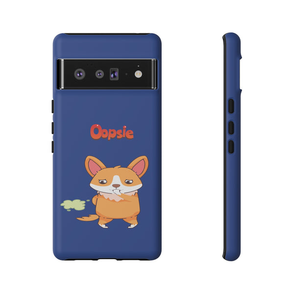 Dark Blue Tough Case for iPhone and Google Devices