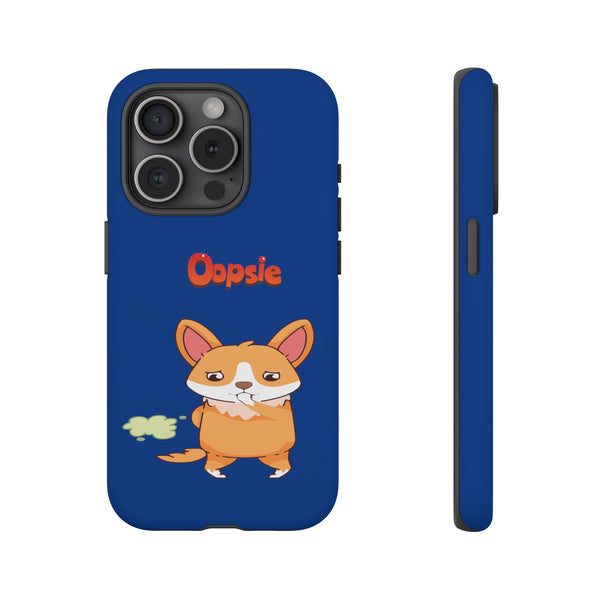 Dark Blue Tough Case for iPhone and Google Devices