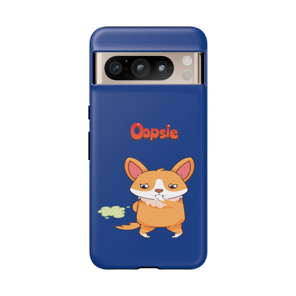 Dark Blue Tough Case for iPhone and Google Devices