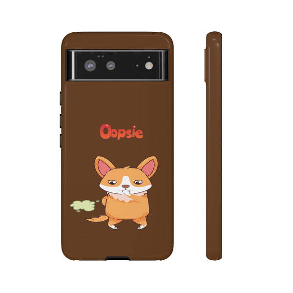 Brown Tough Case for iPhone and Google Devices