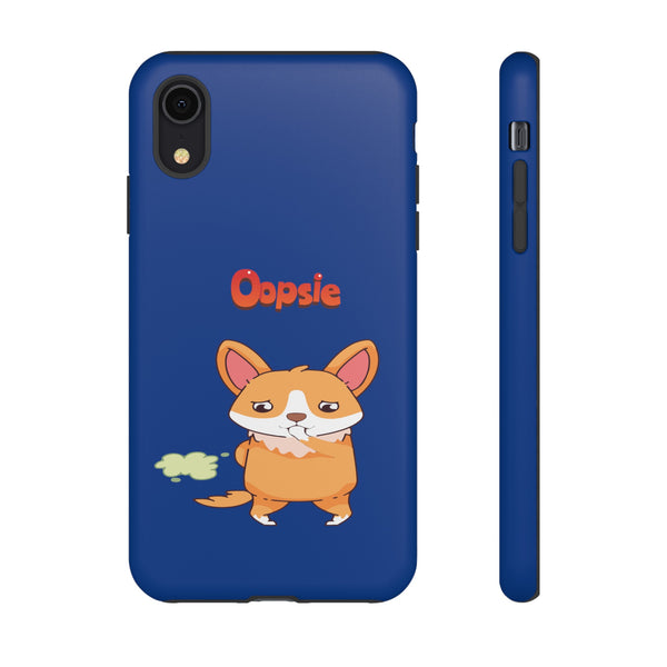 Dark Blue Tough Case for iPhone and Google Devices
