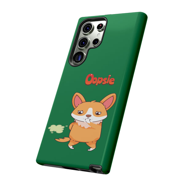 Dark Green Tough Case for Samsung Devices