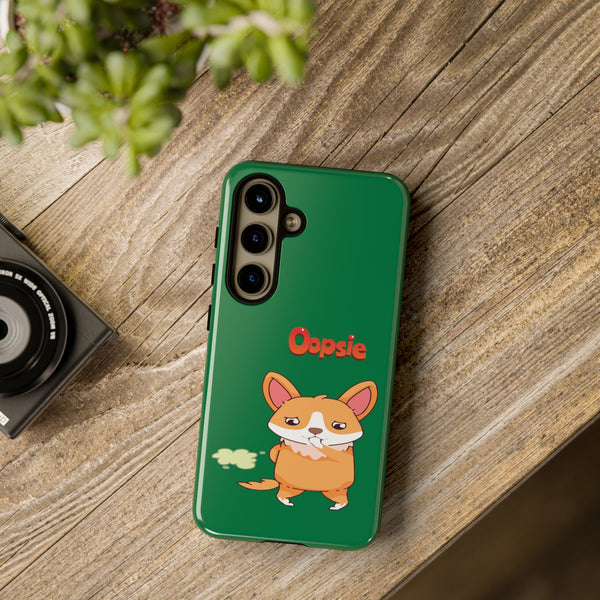 Dark Green Tough Case for Samsung Devices