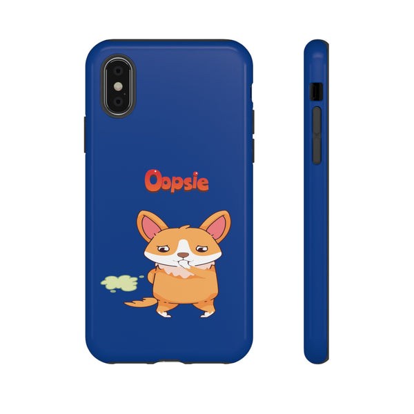 Dark Blue Tough Case for iPhone and Google Devices