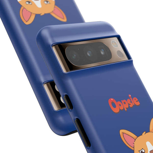 Dark Blue Tough Case for iPhone and Google Devices
