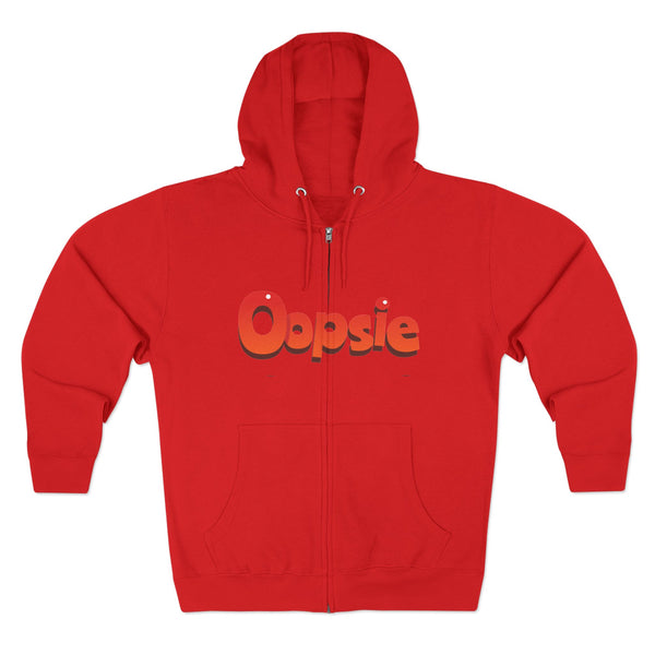 Oopsie Zip Hoodie