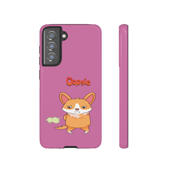 Light Pink Tough Case for Samsung Devices