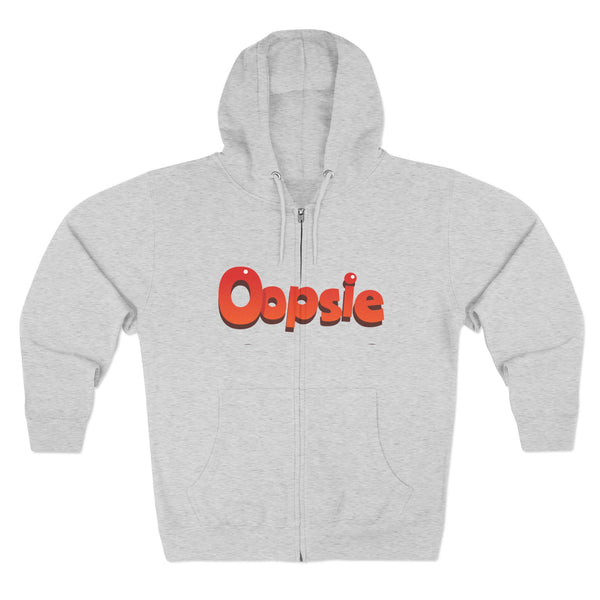 Oopsie Zip Hoodie