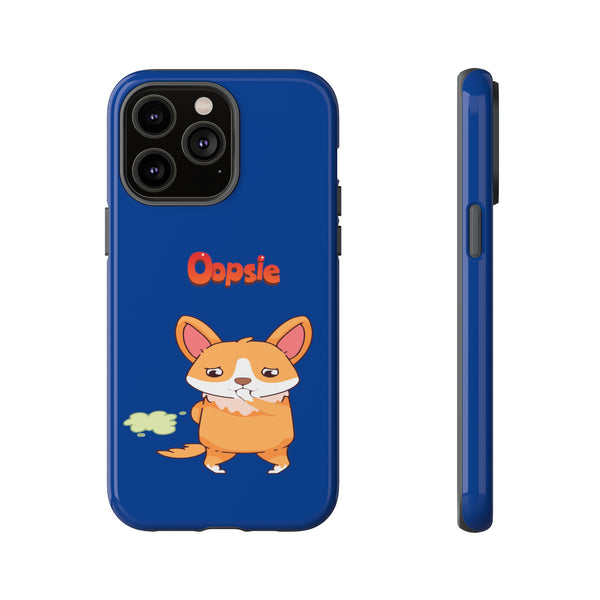 Dark Blue Tough Case for iPhone and Google Devices