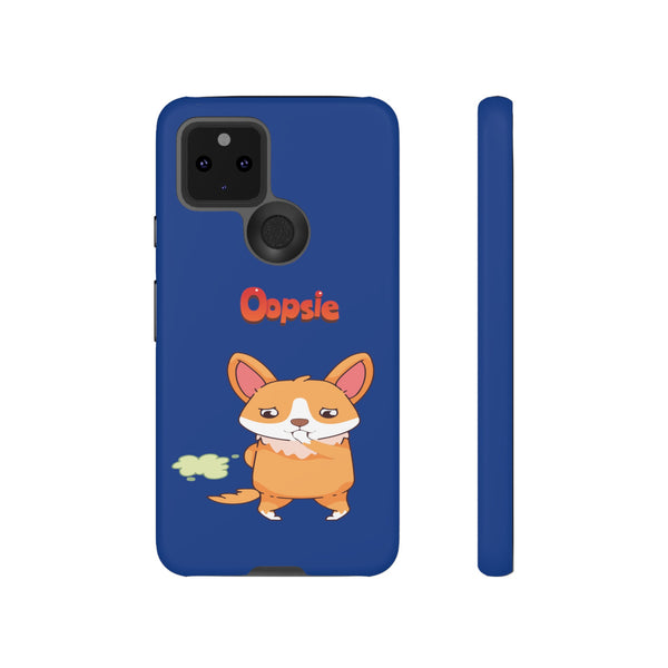 Dark Blue Tough Case for iPhone and Google Devices
