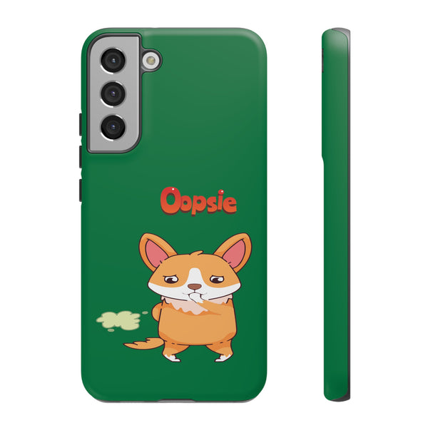 Dark Green Tough Case for Samsung Devices